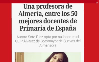 Aurora Soto Díaz finalista en los Premios EDUCA al Mejor Docente de España